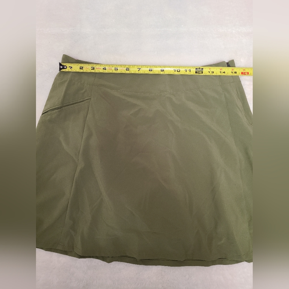 QOR Women's Hunter Green Skort Women's Size 6 - Picture 7 of 8